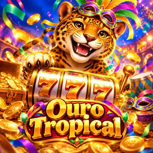 slot com temática brasileira de festa junina e bandeirinhas coloridas